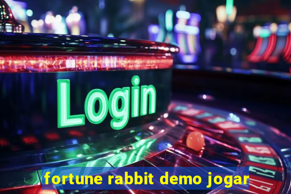 fortune rabbit demo jogar