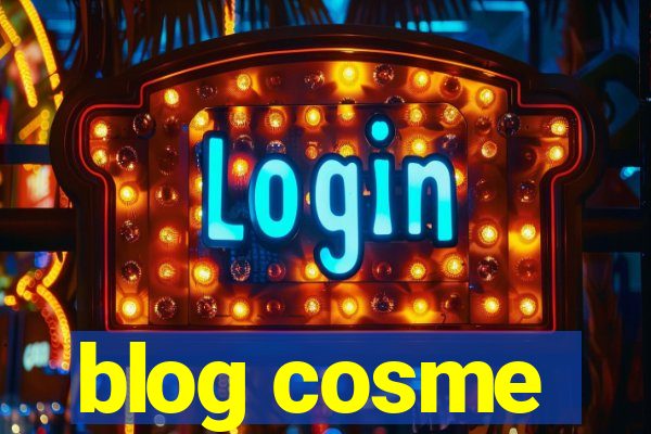 blog cosme