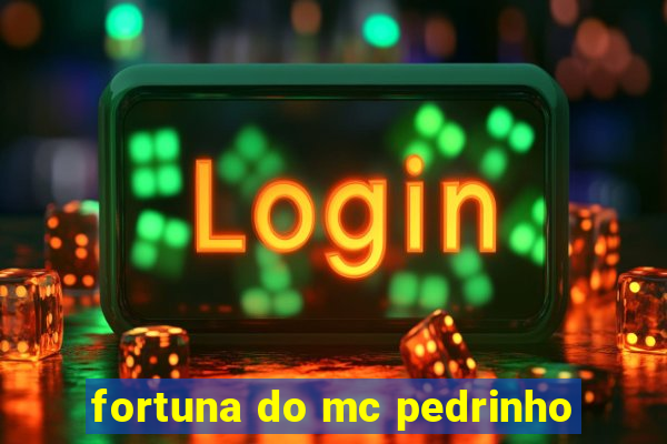 fortuna do mc pedrinho