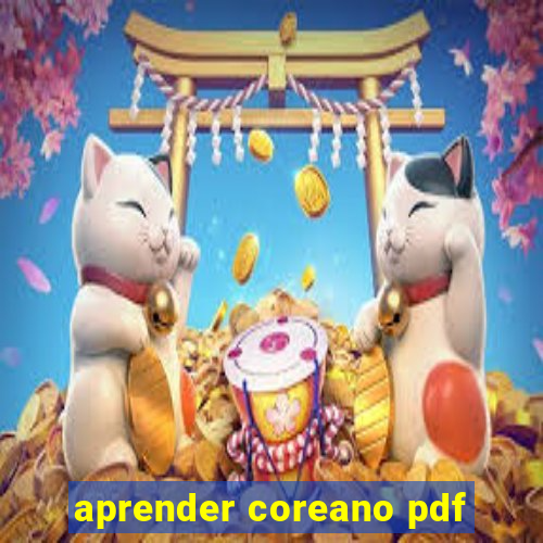 aprender coreano pdf