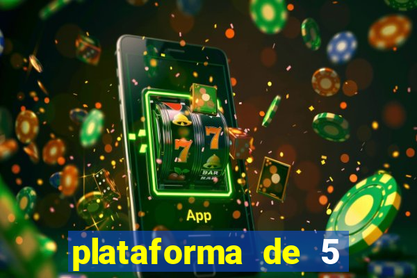 plataforma de 5 reais fortune tiger