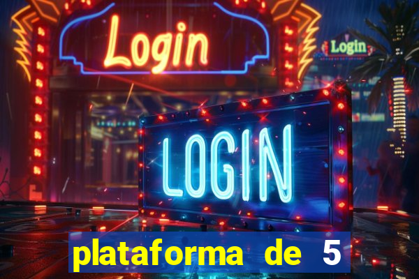 plataforma de 5 reais fortune tiger