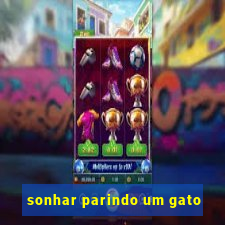 sonhar parindo um gato