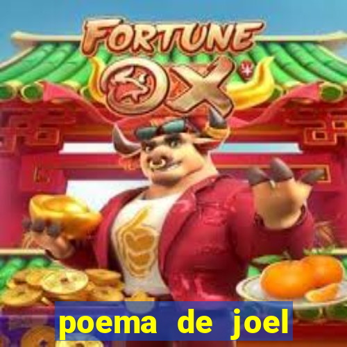 poema de joel rufino dos santos