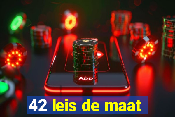 42 leis de maat