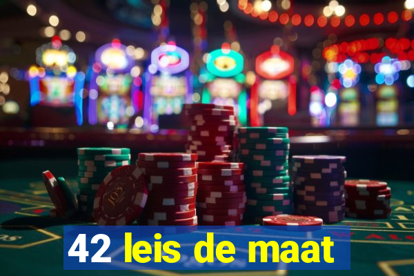 42 leis de maat