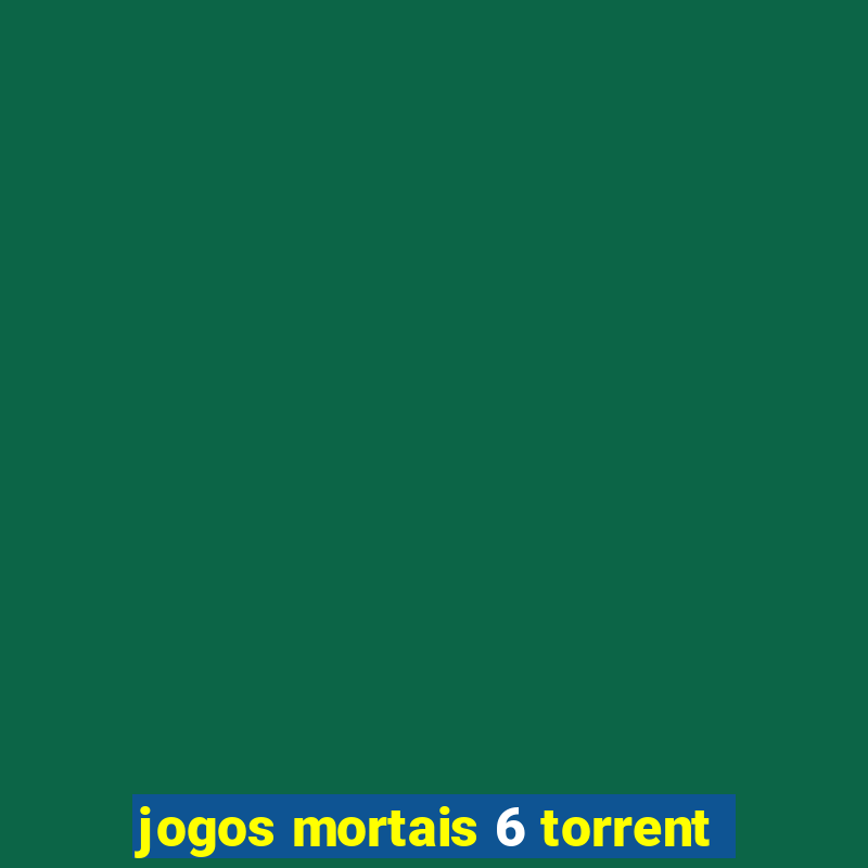 jogos mortais 6 torrent