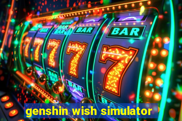 genshin wish simulator