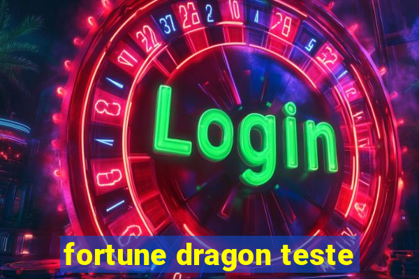 fortune dragon teste