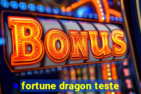 fortune dragon teste