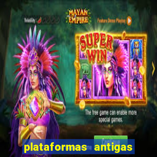 plataformas antigas de jogos