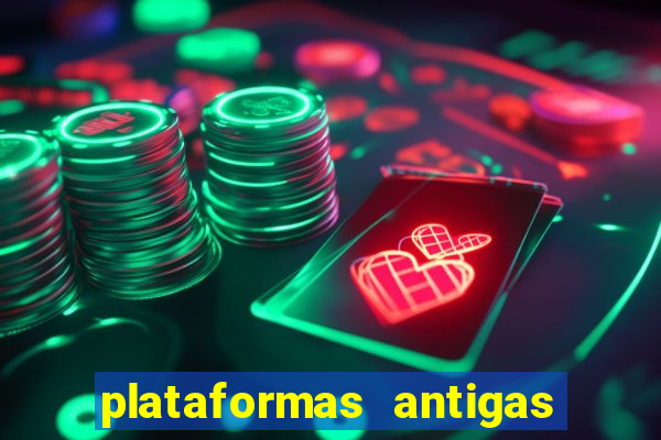 plataformas antigas de jogos