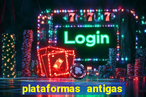 plataformas antigas de jogos