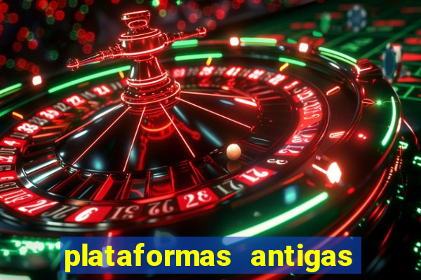 plataformas antigas de jogos