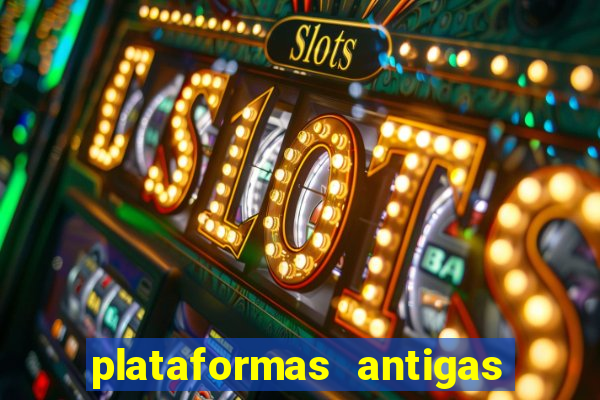 plataformas antigas de jogos