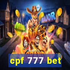 cpf 777 bet