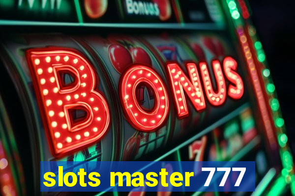 slots master 777