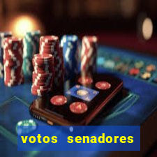 votos senadores impeachment alexandre de moraes