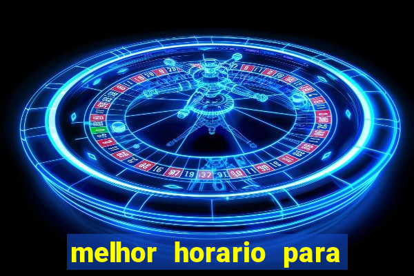 melhor horario para jogar fortune rabbit