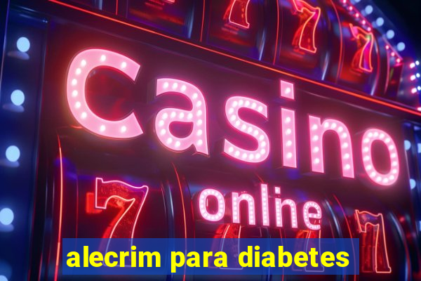 alecrim para diabetes