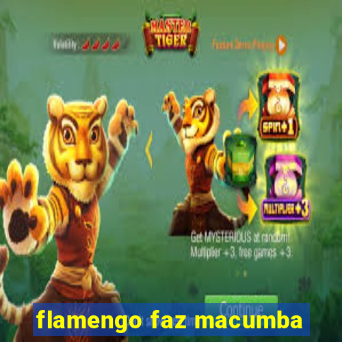 flamengo faz macumba