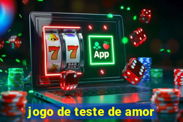 jogo de teste de amor