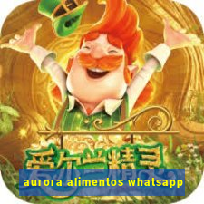 aurora alimentos whatsapp