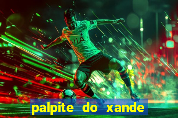 palpite do xande de hoje