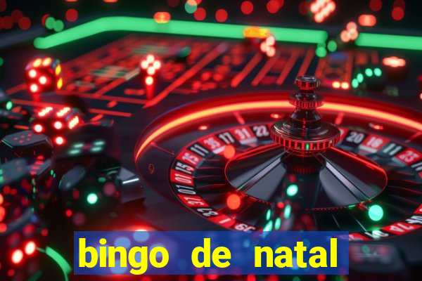 bingo de natal para imprimir gratis