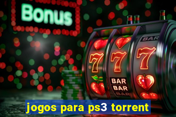 jogos para ps3 torrent