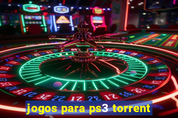 jogos para ps3 torrent