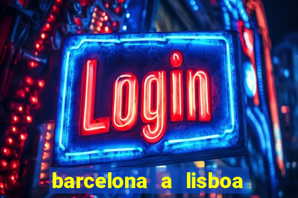 barcelona a lisboa de trem