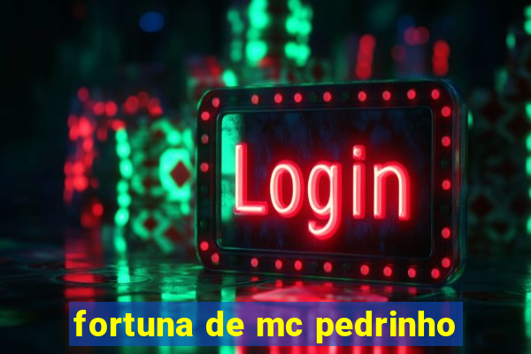 fortuna de mc pedrinho