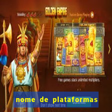 nome de plataformas de jogos