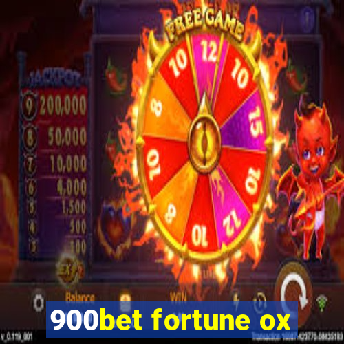 900bet fortune ox