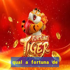 qual a fortuna de raiam santos