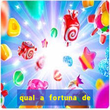 qual a fortuna de raiam santos