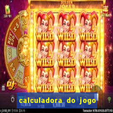 calculadora do jogo do bicho