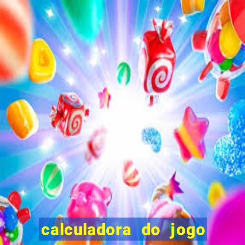 calculadora do jogo do bicho