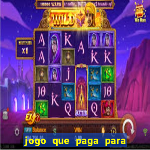 jogo que paga para jogar de verdade