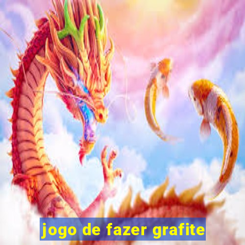 jogo de fazer grafite