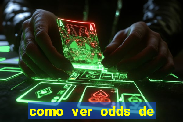 como ver odds de jogos passados