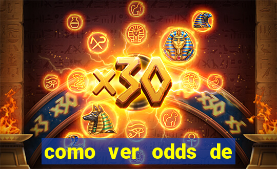 como ver odds de jogos passados