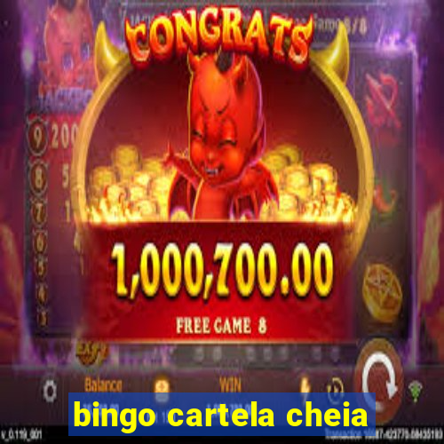 bingo cartela cheia