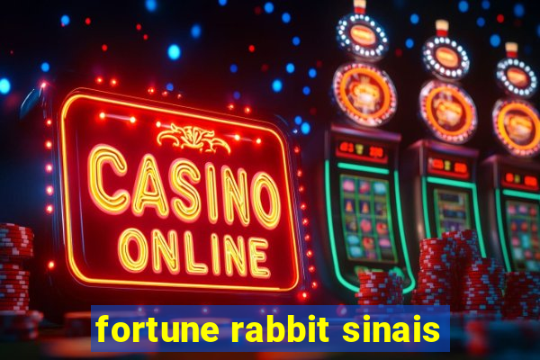 fortune rabbit sinais