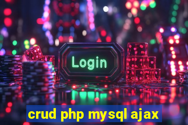 crud php mysql ajax