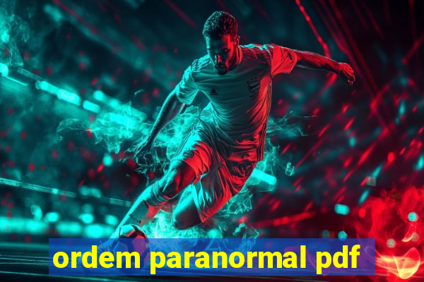 ordem paranormal pdf