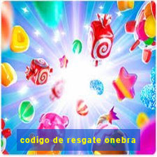 codigo de resgate onebra