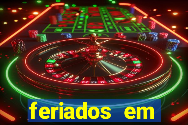 feriados em piracicaba 2025