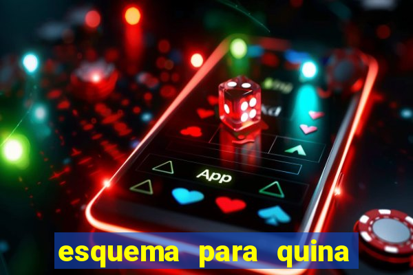 esquema para quina com 20 dezenas